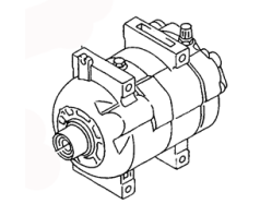 AC COMPRESSOR 8A0260805AF 8A0260805AC 8A0260805 AUDI CABRIOLET