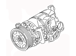 AC COMPRESSOR 8H0260805B 8H0260805A 8E0260805BM AUDI A4/AVANT