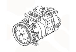 AC COMPRESSOR 8J0260805A 1K0820808A 1K0820859T AUDI A3 SPORTBACK