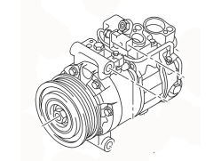 AC COMPRESSOR 8K0260805J 8K0260805F 8K0260805P AUDI Q5