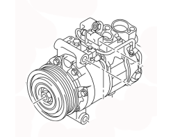 AC COMPRESSOR ASSY 8T0260805H AUDI Q5