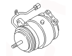 COMPRESSOR-COOL 92600-02N70 92610-02N61 92600-02N60 NISSAN URVAN