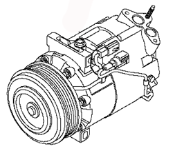 COMPRESSOR-COOL 92600-1DA0A 92600-1DE0A 92600-JD71B NISSAN X-TRAIL JPNMAKE