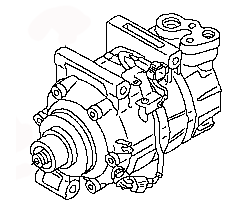 AC COMPRESSOR 92600-5M30A 92600-5M301 92600-ES60A NISSAN X-TRAIL