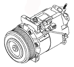 AC COMPRESSOR 92600-EN22B 92600-EN22A NISSAN X-TRAIL JPNMAKE