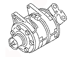 AC COMPRESSOR 92600-VK110 92600-VK100 92600-VB800 NISSAN TRUCK