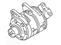 AC COMPRESSOR 92600-VL30A 92600-VK500 92600-VK510 NISSAN TRUCK