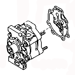 MAZDA 626 1991 AC COMPRESSOR GC3N-61-450 GC3N-61-450A GC3N-61-450B 