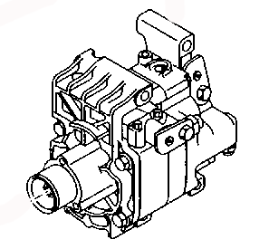 MAZDA 3 2006 AC COMPRESSOR GJ6A-61-K00D GJ6A-61-K00E GJ6A-61-K00F 