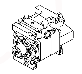 MAZDA 3 2006 AC COMPRESSOR GJ6F-61-K00A GJ6F-61-K00 GJ6F-61-K00B 