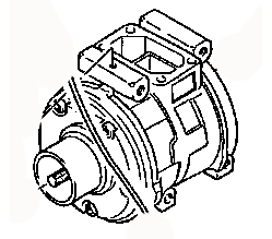 AC COMPRESSOR ASSY MB898949 MITSUBISHI PAJERO/MONTERO 12.1990-04.2004