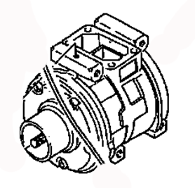 AC COMPRESSOR ASSY MR148622 MB899712 MITSUBISHI SPACE RUNNER 06.1991-05.1999 