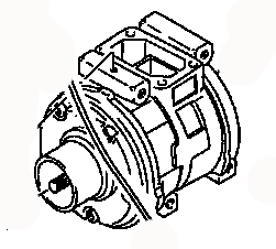 AC COMPRESSOR ASSY MR149343 MITSUBISHI SPACE WAGON 05.1991-11.2000