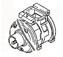 AC COMPRESSOR MR149363 MITSUBISHI PAJERO 06.1992-06.2000