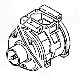 AC COMPRESSOR ASSY MR149365 MR149364 MR149363 MITSUBISHI PAJERO/MONTERO