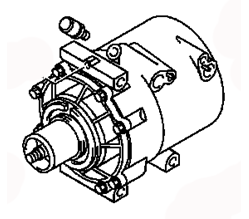 AC COMPRESSOR ASSY MR315256 MR250992 MITSUBISHI GALANT 12.1993-06.1996