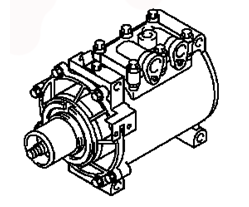 AC COMPRESSOR MR315268 MITSUBISHI COLT/LANCER 12.1996-05.2001