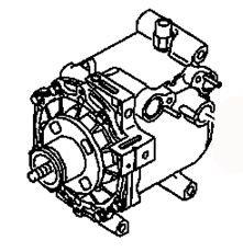 AC COMPRESSOR ASSY MR315784T MR500249 MITSUBISHI LANCER 