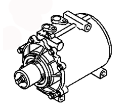 AC COMPRESSOR ASSY MR360248 MITSUBISHI 3000GT 06.1993-12.1997