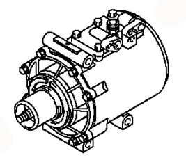 AC COMPRESSOR ASSY MR360896 MR206800 MITSUBISHI SPACE GEAR/L400