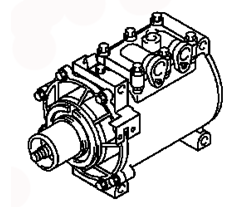 AC COMPRESSOR MR460111 MITSUBISHI COLT/LANCER 11.1995-09.2003