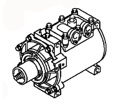 AC COMPRESSOR ASSY MR500249 MITSUBISHI COLT/LANCER 