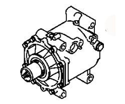 AC COMPRESSOR MR500250 7813A037 MITSUBISHI LANCER 06.2001-08.2007