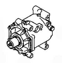 AC COMPRESSOR ASSY MR513148 MR958877 7813A036 MITSUBISHI2002.12-2003.08