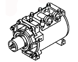 AC COMPRESSOR ASSY MR513234 MITSUBISHI COLT/LANCER 