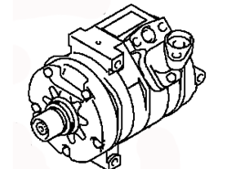 AC COMPRESSOR ASSY MR568287 MITSUBISHI PAJERO/MONTERO 