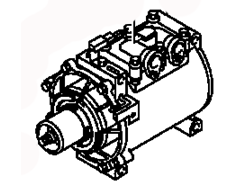 AC COMPRESSOR ASSY MR958805 MITSUBISHI SPACE STAR 