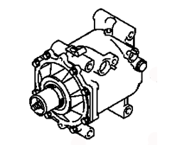 AC COMPRESSOR ASSY MR958877 MR958860 7813A036 MITSUBISHI AIRTREK/OUTLANDER 