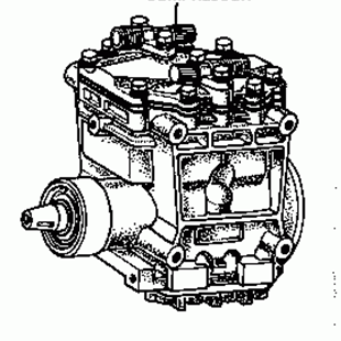 TOYOTA LAND CRUISER FJ55 1970-1971 Compressor Air Conditioning 88310-60010