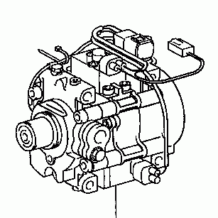 Toyota Starlet NP80 1989- A/C Compressor 88320-10210  88320-10220