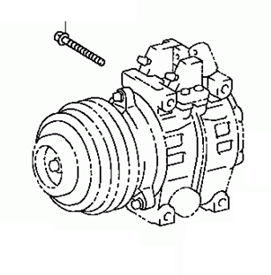 Toyota Coaster BB20 1982-1986 A/C Compressor 88320-36050  88320-36180