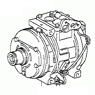 Toyota Celica ST204 1993-1999 A/C Compressor 88320-2B250