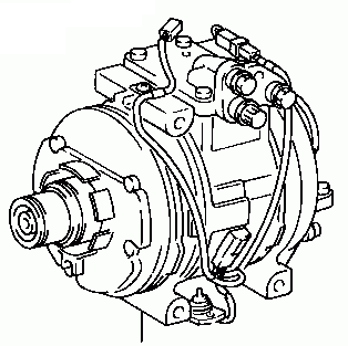 Toyota Celica ST185/ST184 1989-1993 Compressor Air Conditioning 88320-20751  88320-2B160