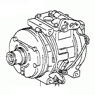Toyota Celica AT200 1993-1999 Compressor Air Conditioning 88320-2B260