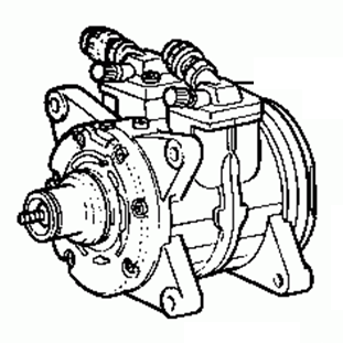 Toyota Carina TA40 1977-1980 Compressor Assy Cooler 88320-14230  88320-14180