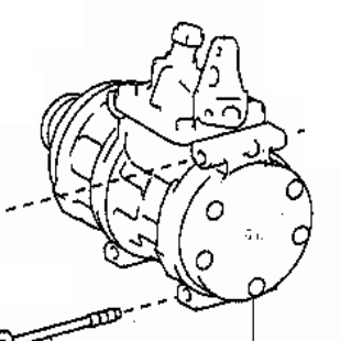 Toyota Avalon MCX10 1997-1999 Compressor Assy Cooler 88320-07010