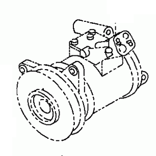 Toyota Aristo UZS143 1992-1997 A/C Compressor 88320-30680