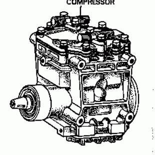 TOYOTA LAND CRUISER FJ55 1970-1971 A/C Compressor 88320-60011