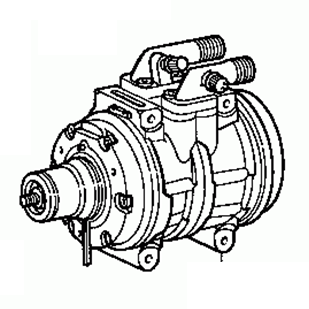 TOYOTA CRESSIDA MX6- 1982-1985 A/C Compressor 88320-22270