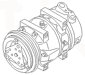 AC COMPRESSOR 92600-0L703 92600-2Y010 92600-0L702 NISSAN MAXIMA
