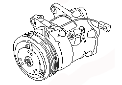 COMPRESSOR-COLL 92600-13E11 92600-13E01 92600-13E00 NISSAN BLUEBIRD