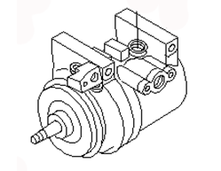 COMPRESSOR-COOL 92600-1E701 92600-1E700 92600-5E100 NISSAN BLUEBIRD