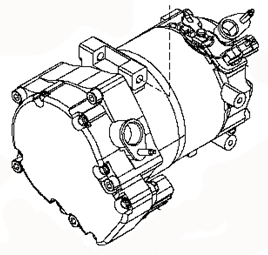 KOMPRESSOR 92600-1MG0A NISSAN LEAF