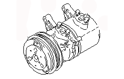 COMPRESSOR-COOL 92600-40V05 92600-0H910 92600-0H911 NISSAN CEDRIC SEDAN