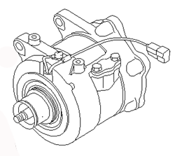 KOMPRESSOR 92600-47R00 NISSAN PRAIRIE