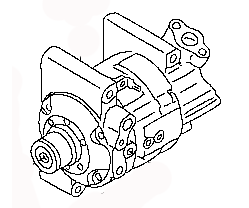 COMPRESSOR-COOL 92600-4M410 NISSAN PULSAR